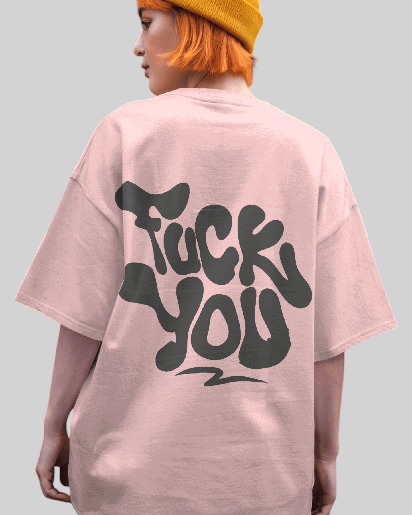 No Filter – Fuck You Printed Oversized