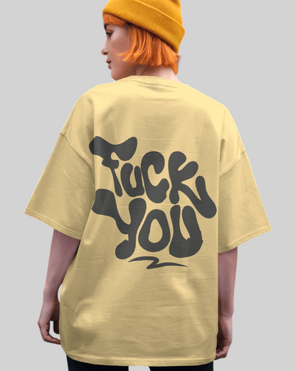 No Filter – Fuck You Printed Oversized