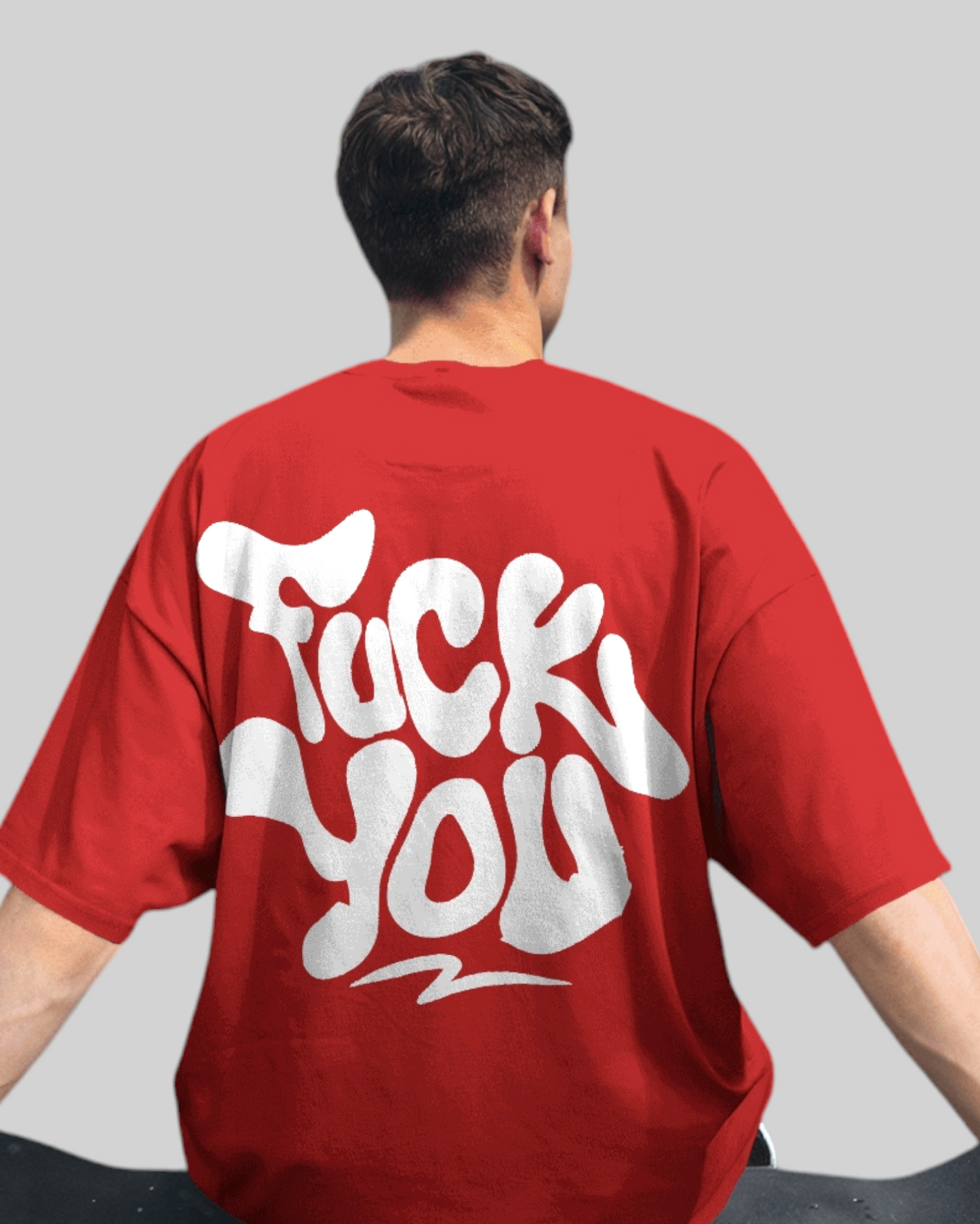 No Filter – Fuck You Printed Oversized