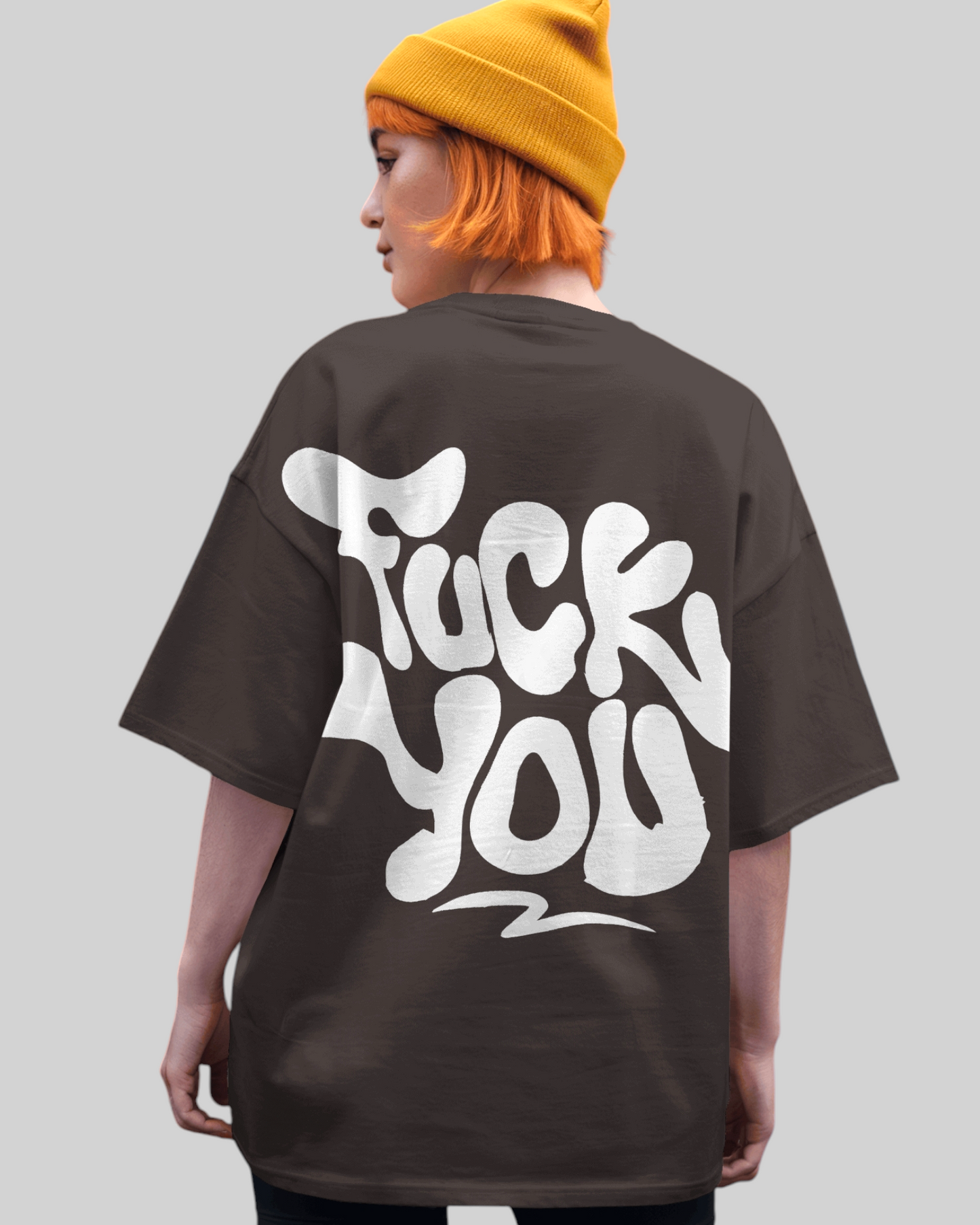 No Filter – Fuck You Printed Oversized