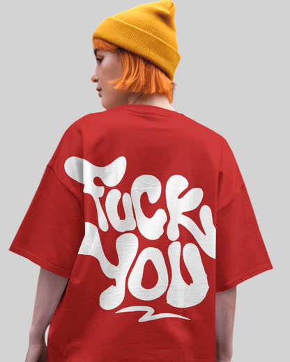 No Filter – Fuck You Printed Oversized