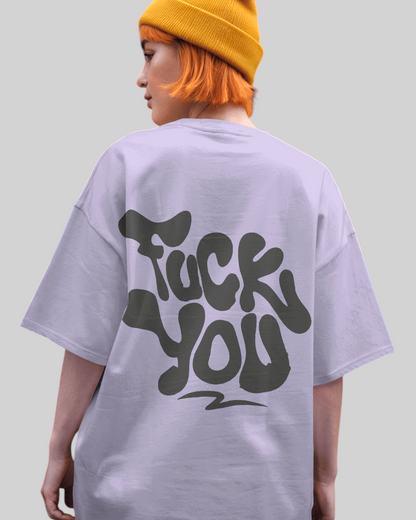 No Filter – Fuck You Printed Oversized