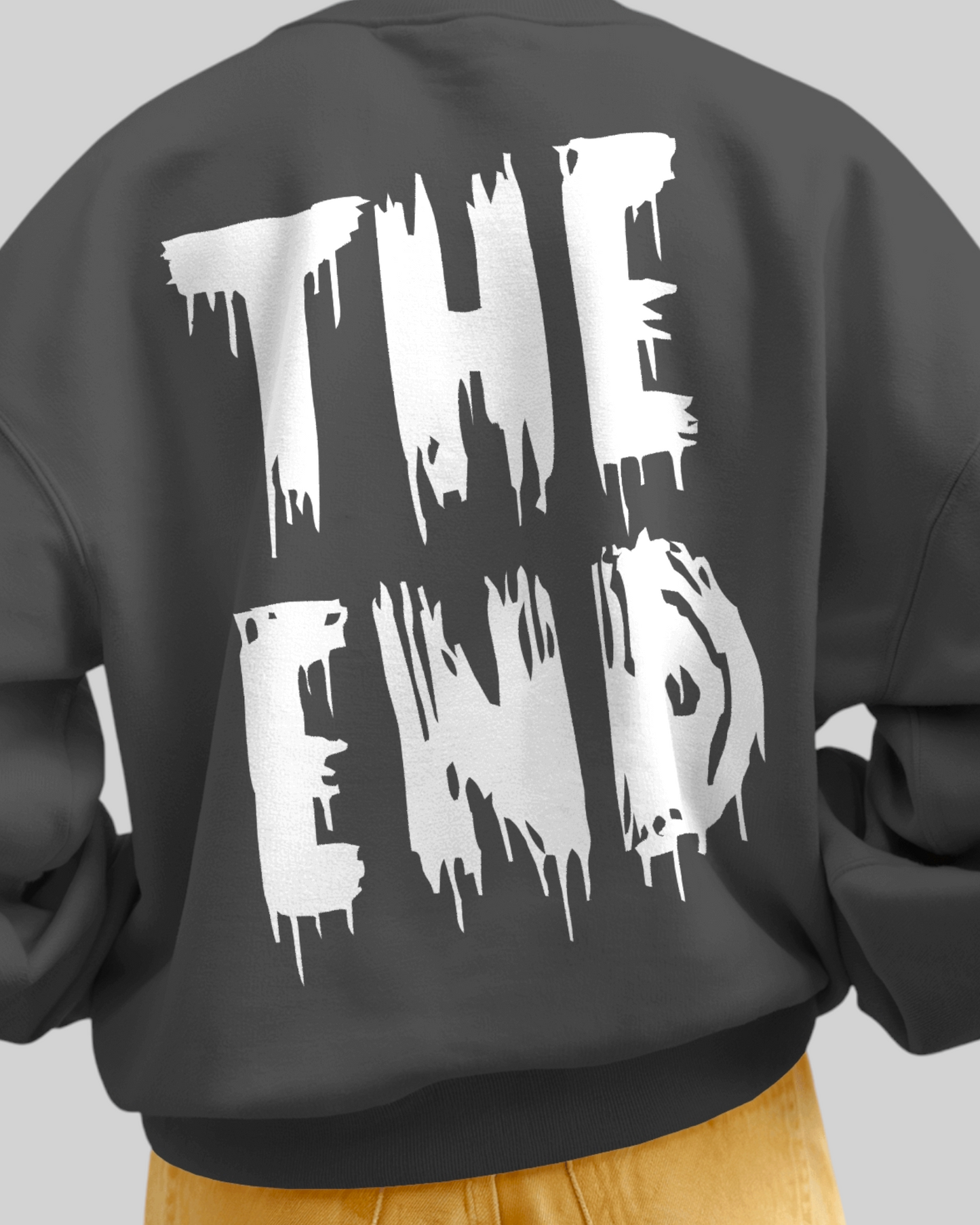 The END Printed Sweatshirt