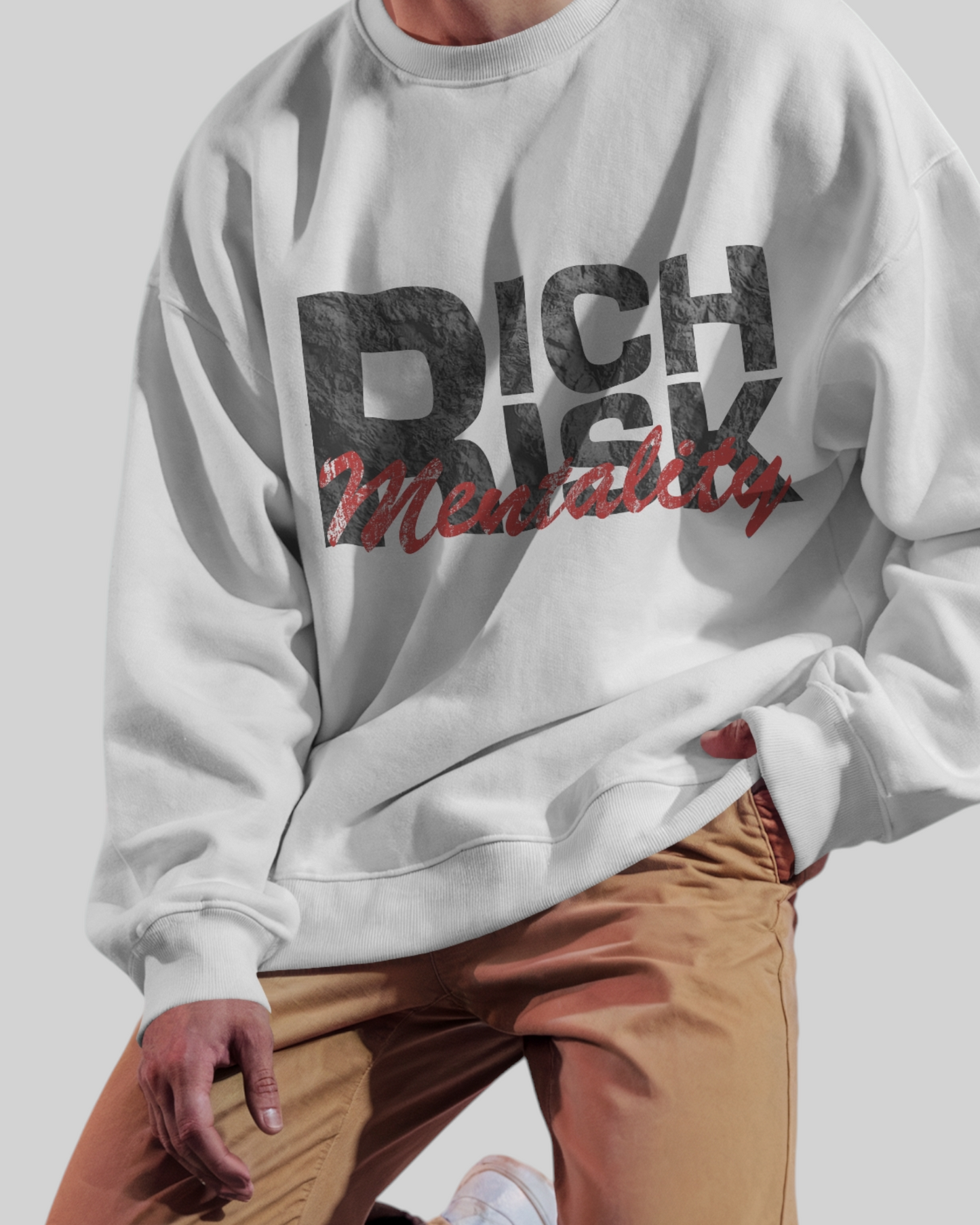 Rich Mentality Printed Sweatshirt