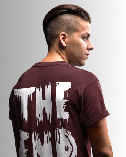 The END Printed T-shirt