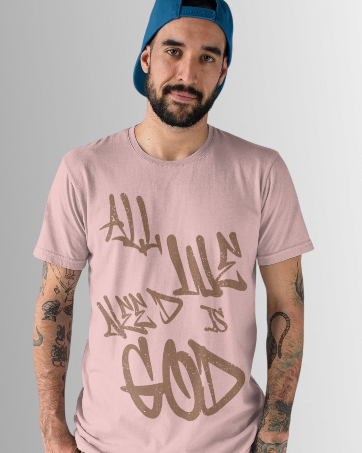 We Need God Printed T-shirt