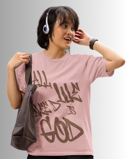 We Need God Printed T-shirt