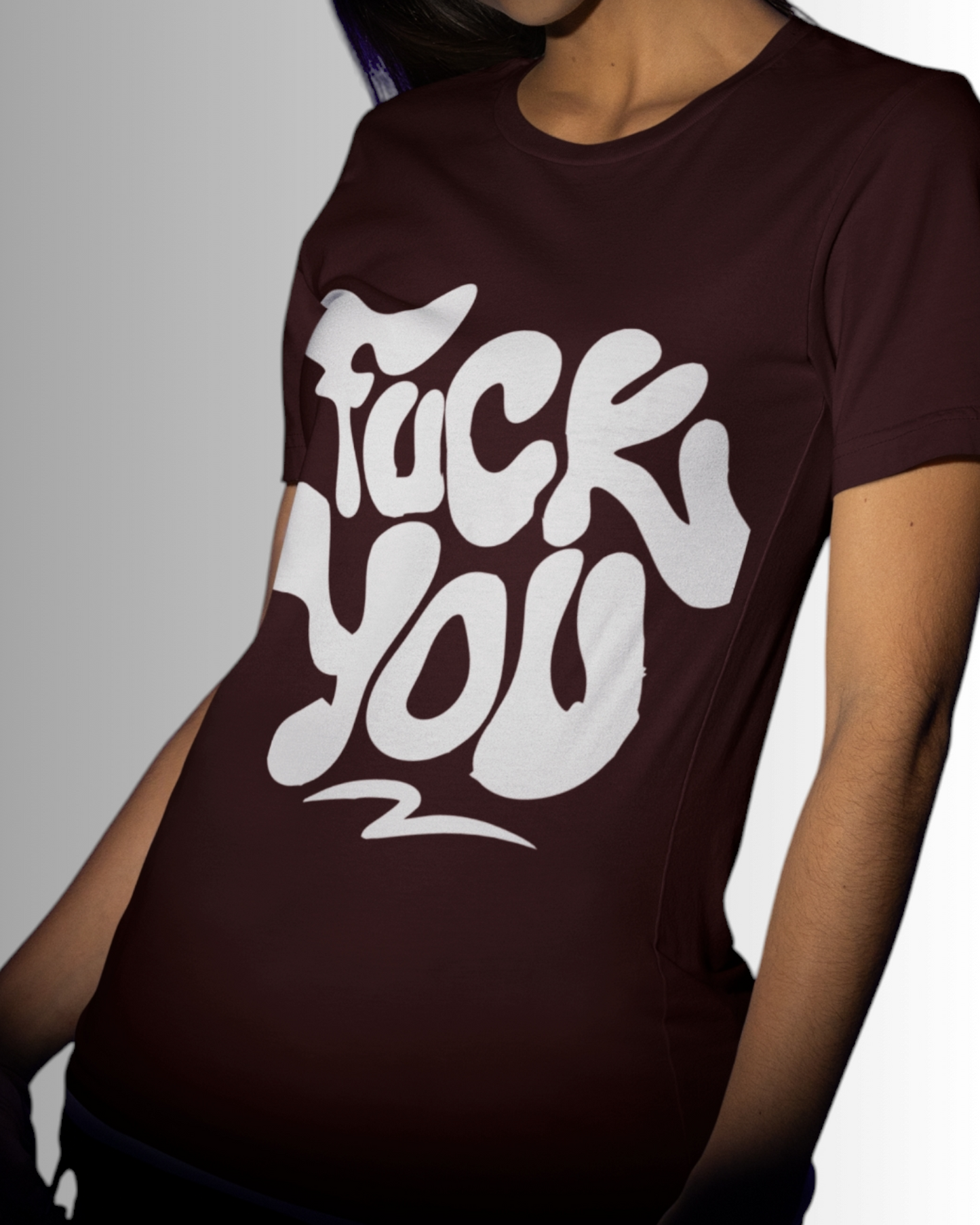 No Filter – Fuck You Printed T-shirt