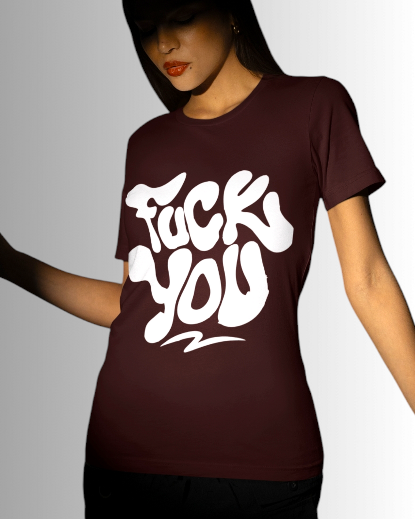 No Filter – Fuck You Printed T-shirt