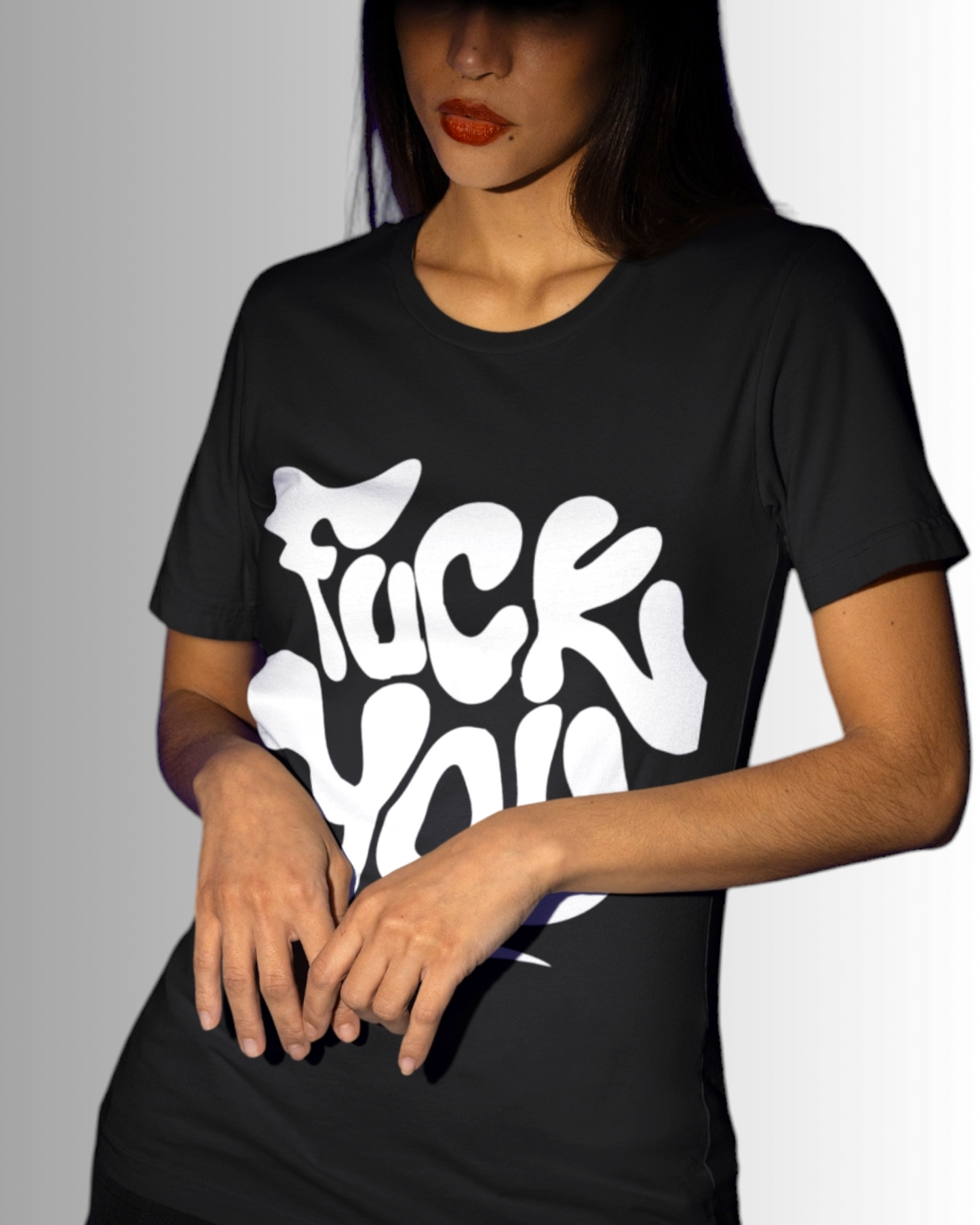 No Filter – Fuck You Printed T-shirt