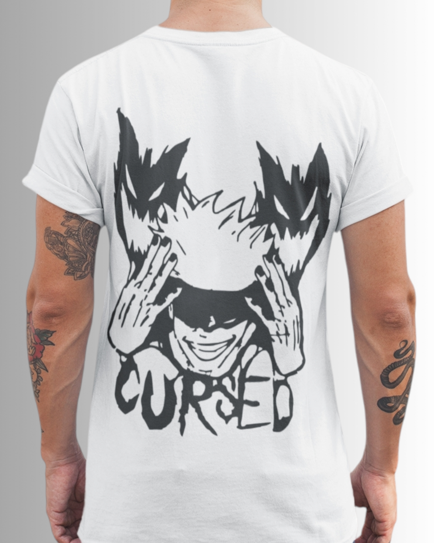 Gojo Cursed Printed T-shirt