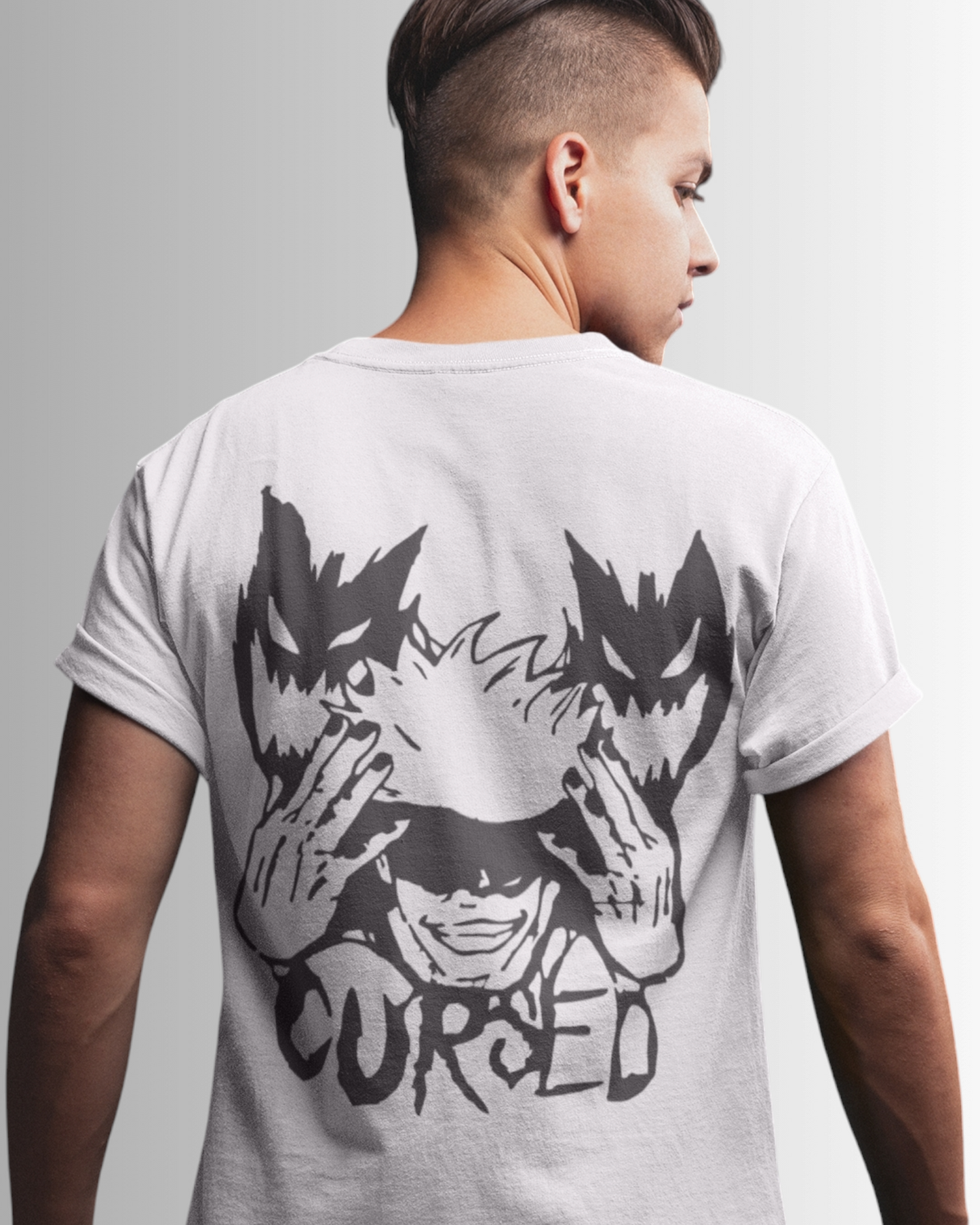 Gojo Cursed Printed T-shirt