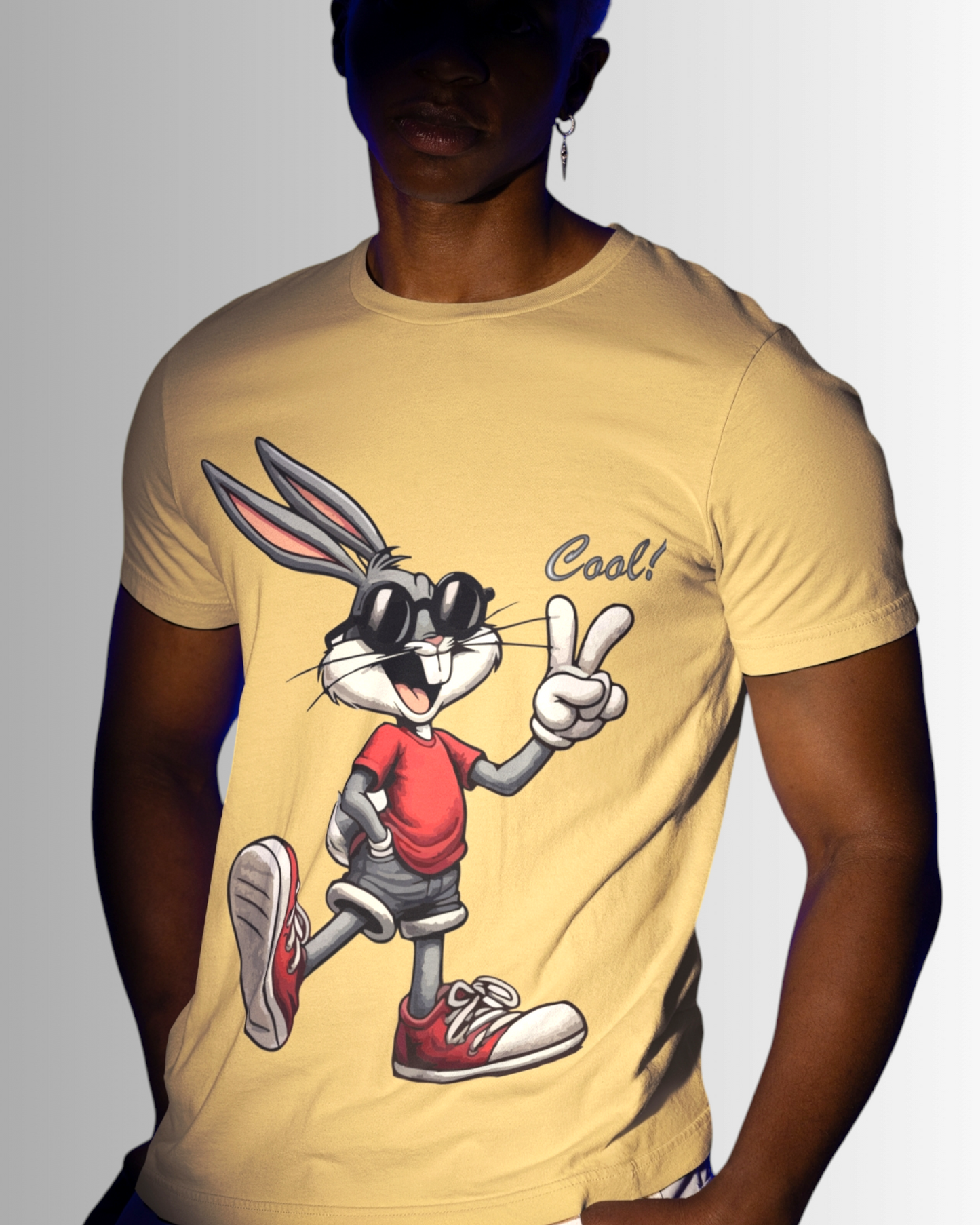 Bugs Bunny – The Happy Rabbit Printed T-shirt