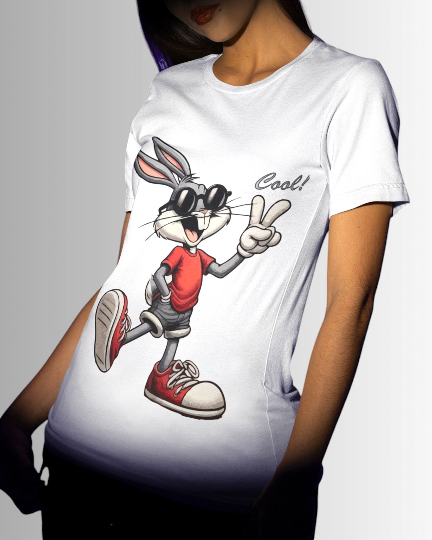 Bugs Bunny – The Happy Rabbit Printed T-shirt