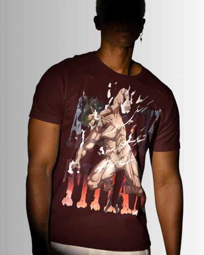 Attack On Titan Printed T-shirt