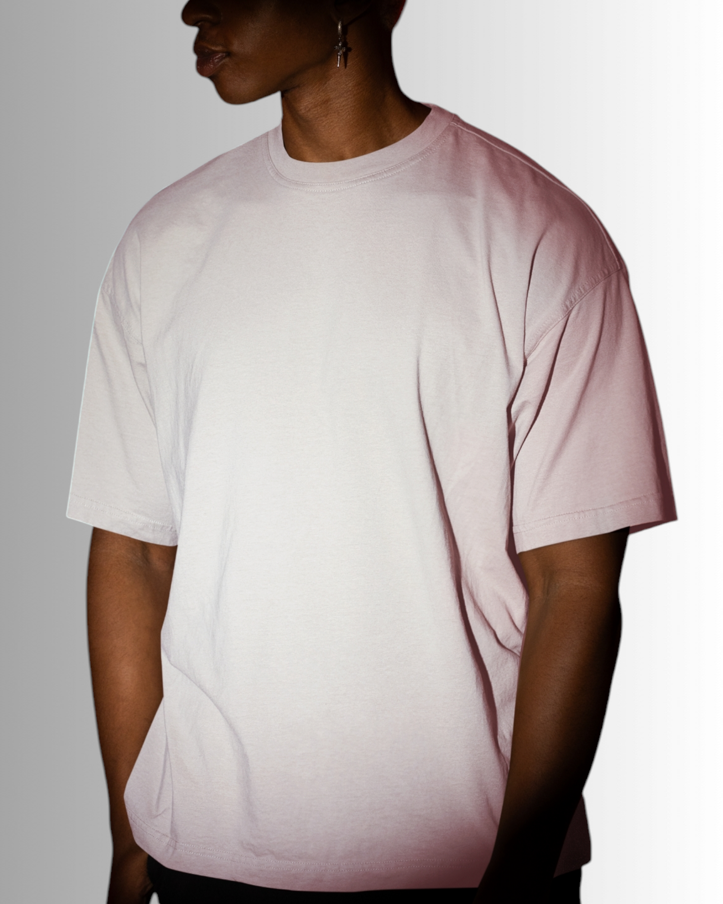 White Cotton Oversized T-shirt Unisex