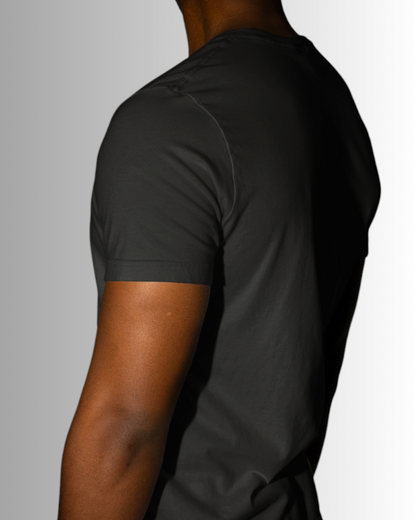 Black Cotton T-shirt Men's