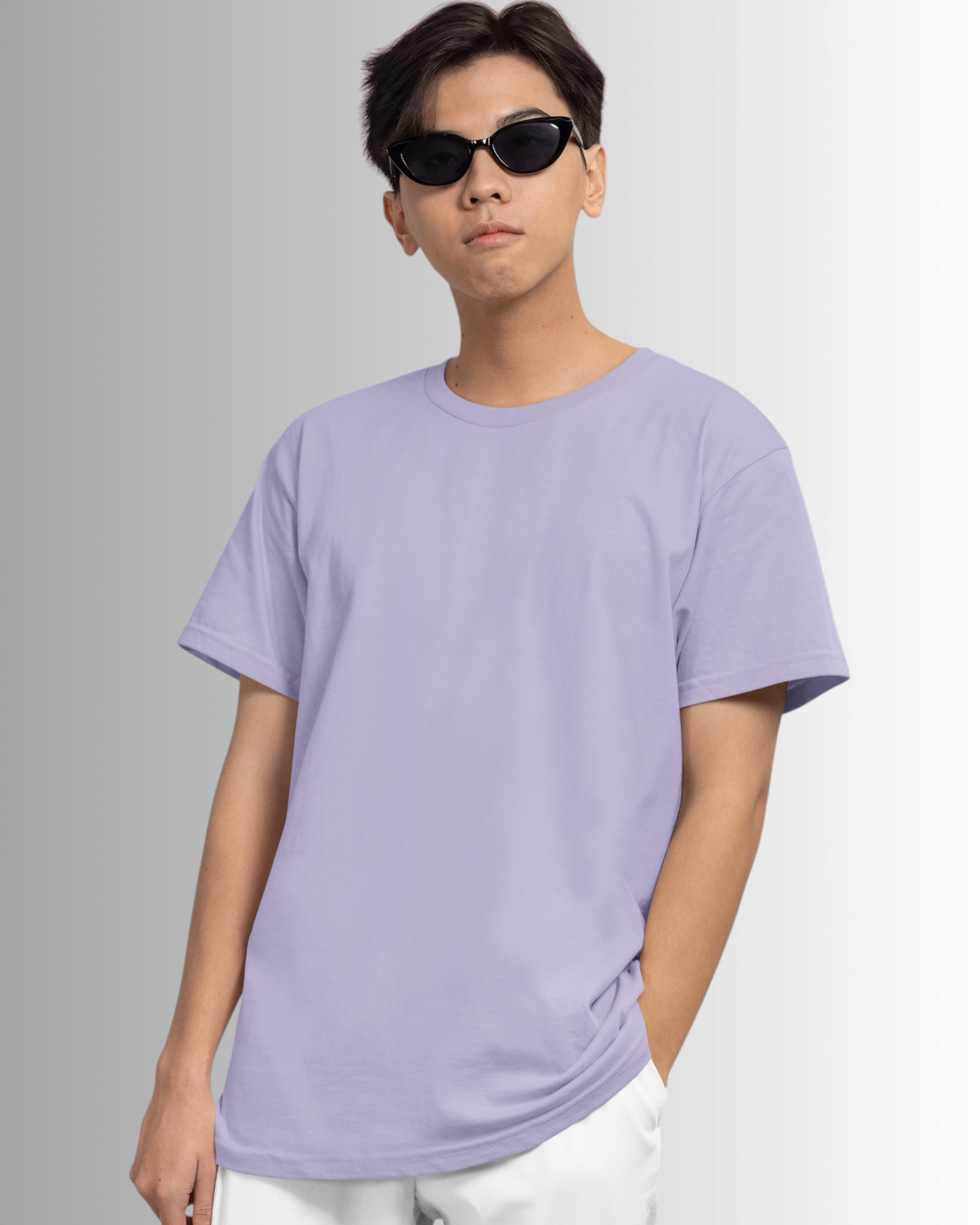 Lavender Cotton Oversized T-shirt Unisex