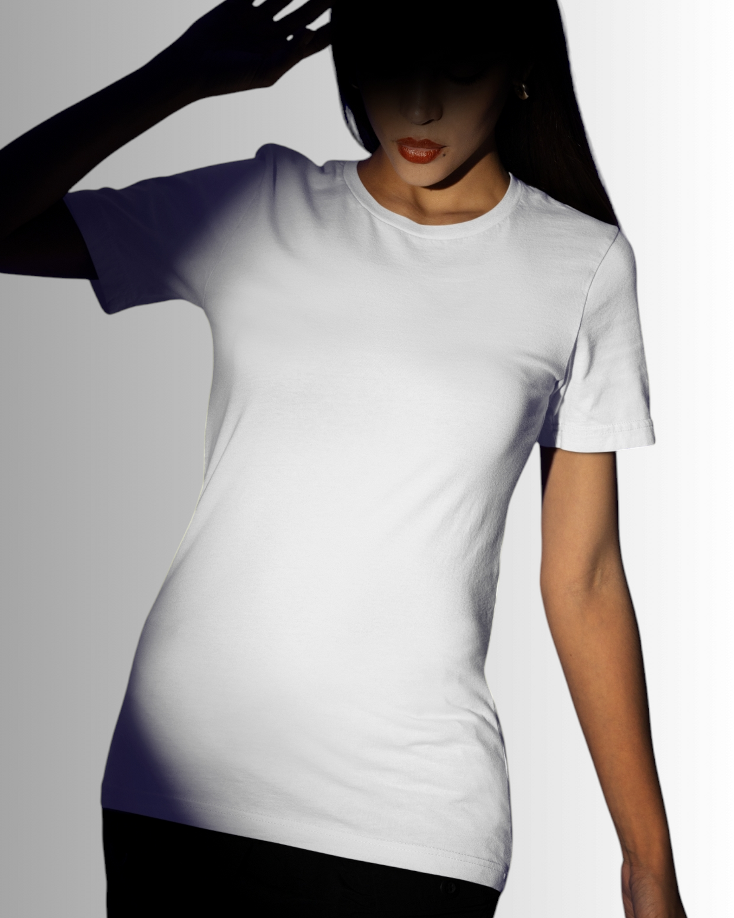 White Cotton T-shirt Women's