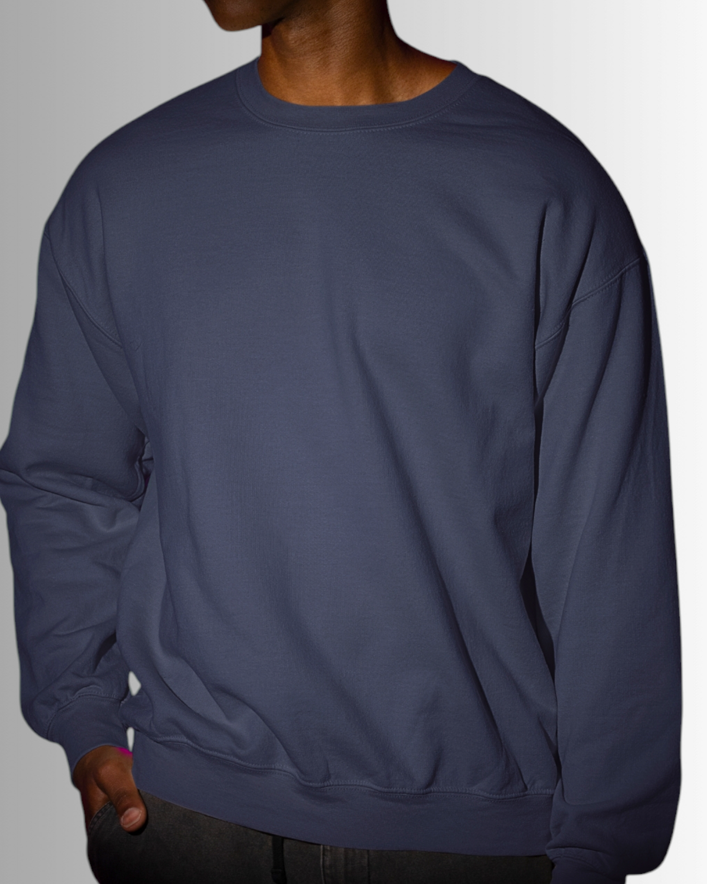 Navy Blue Sweatshirt Men's