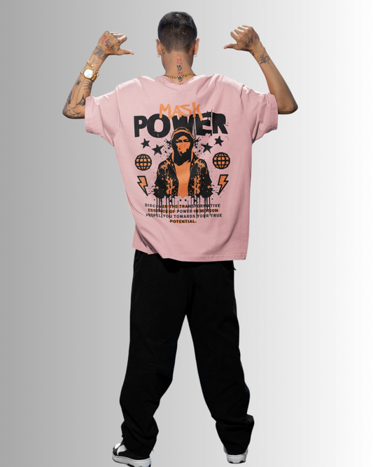 Mask Power Oversized T-shirt