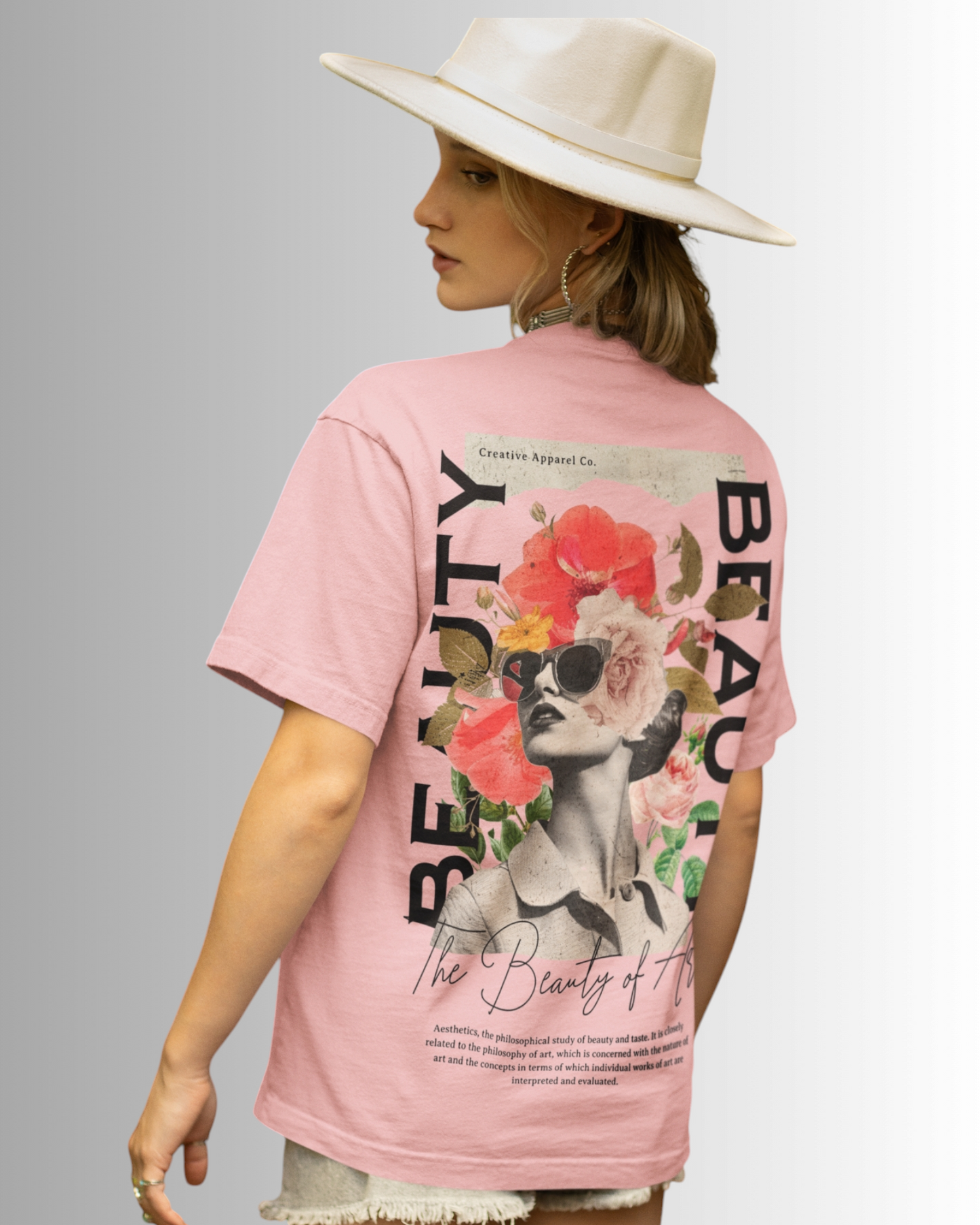 Floral Muse Oversized T-shirt