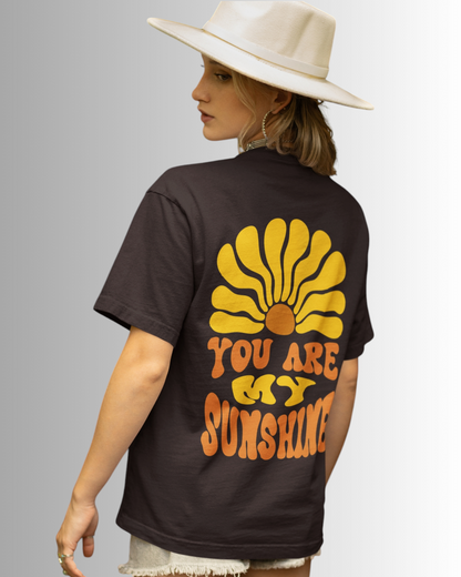 Sunshine Love Retro Oversized T-shirt