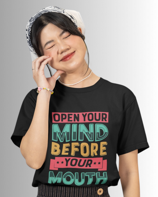 Open Mind Oversized T-shirt