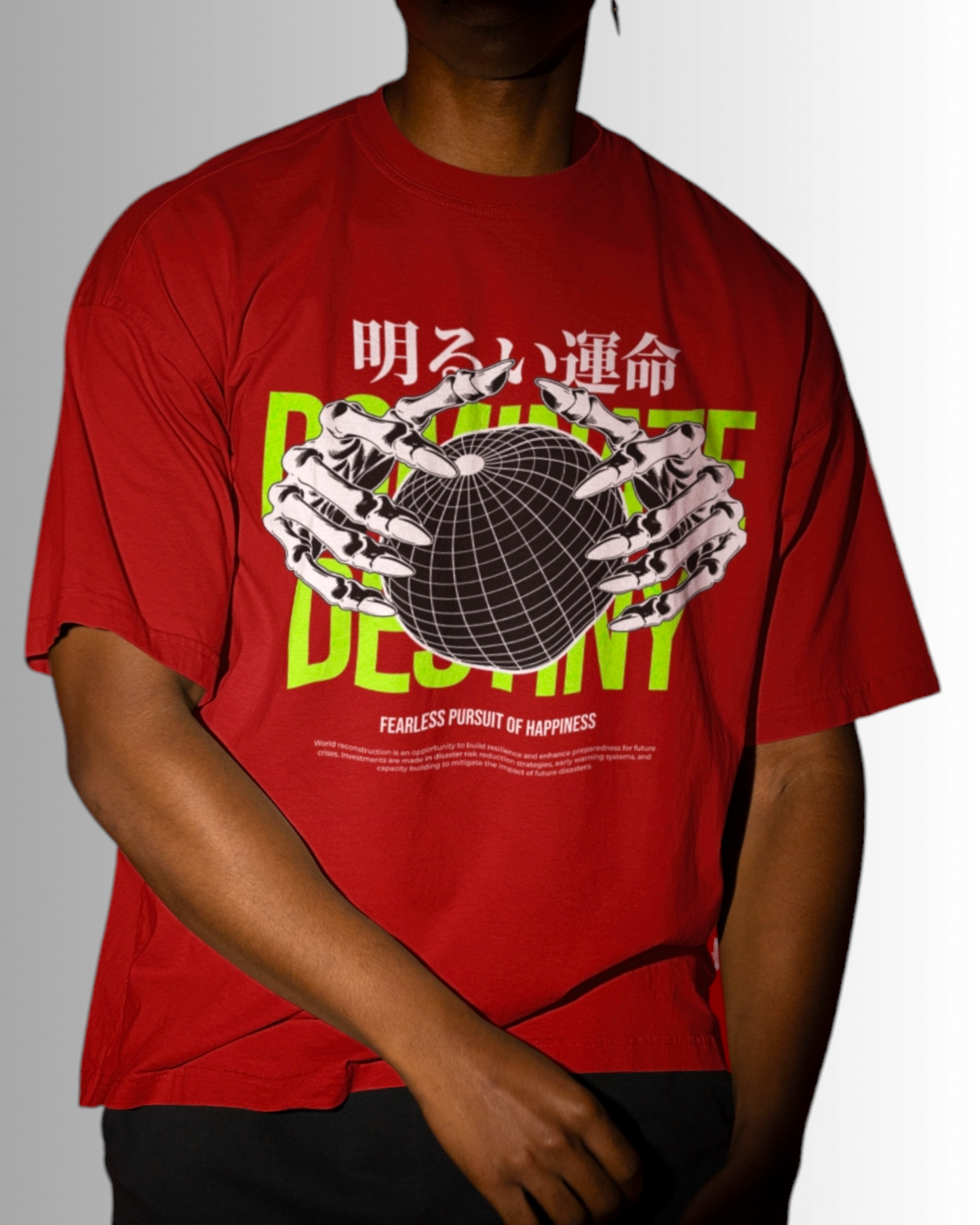 Grasp of Destiny Oversized T-shirt