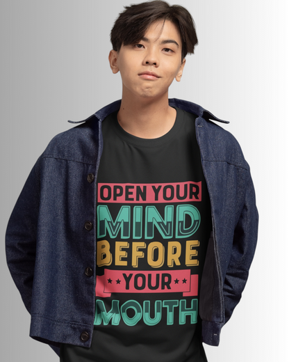 Open Mind Oversized T-shirt