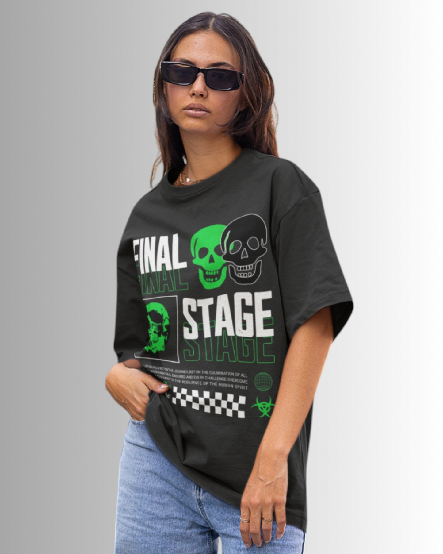 Final Stage  Oversized T-shirt