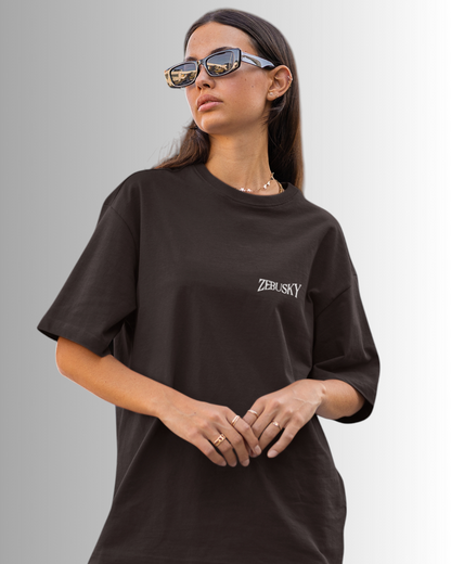 Minimalist Skull Oversized T-shirt