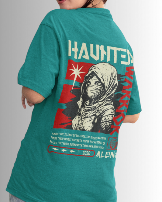 Haunted Warrior Oversized T-shirt - TL