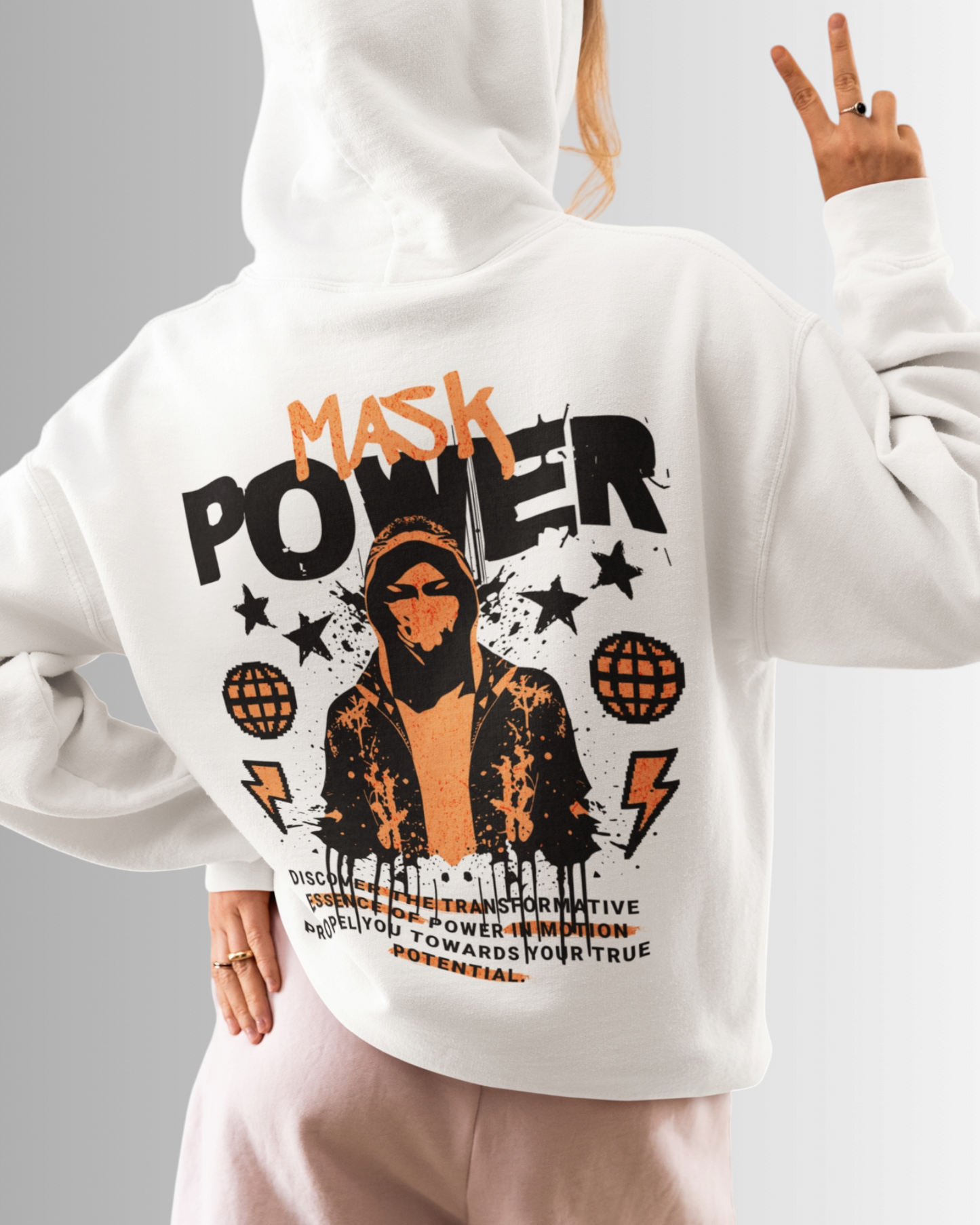 Mask Power Hoodie