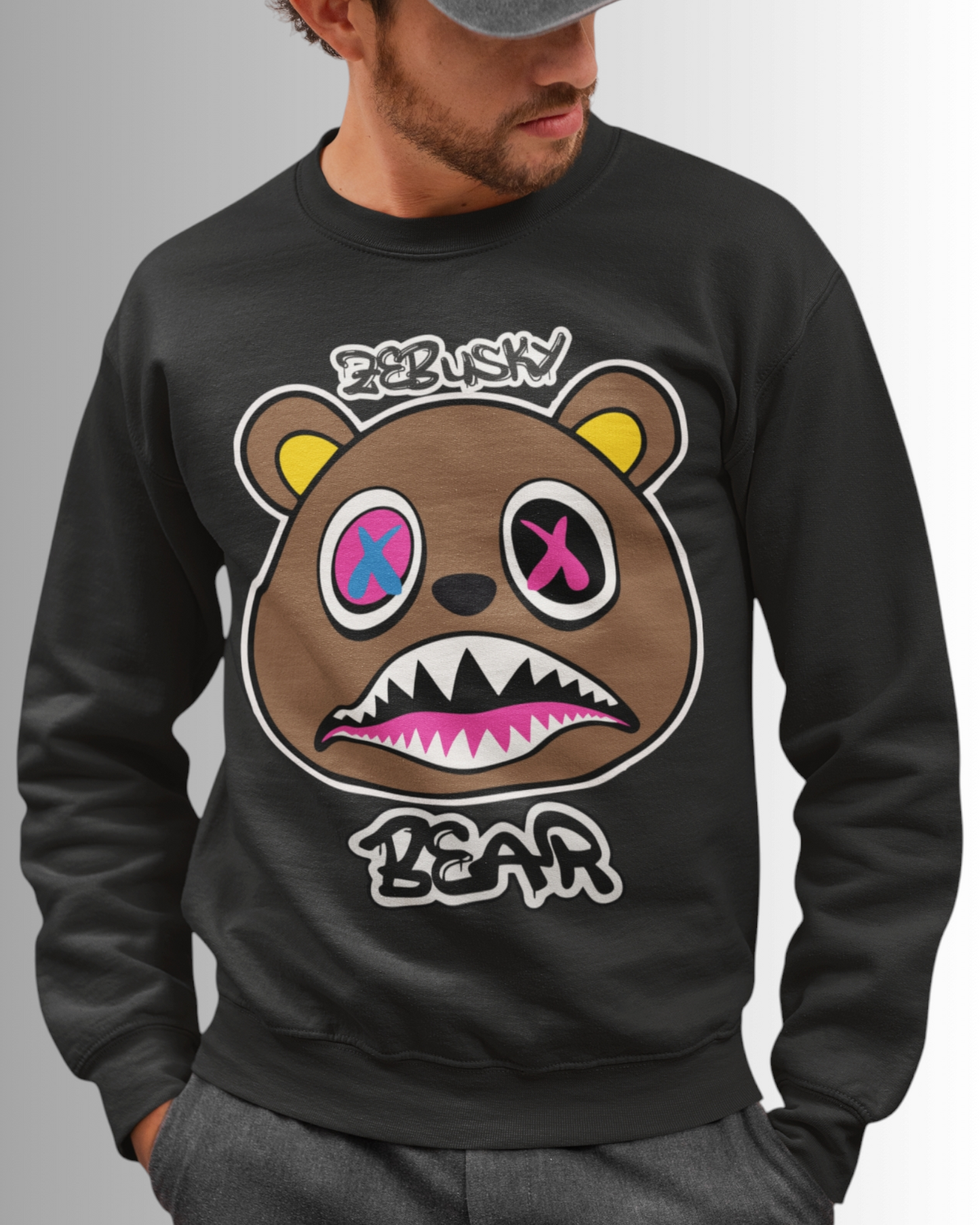 Fierce Bear Snapback Sweatshirt