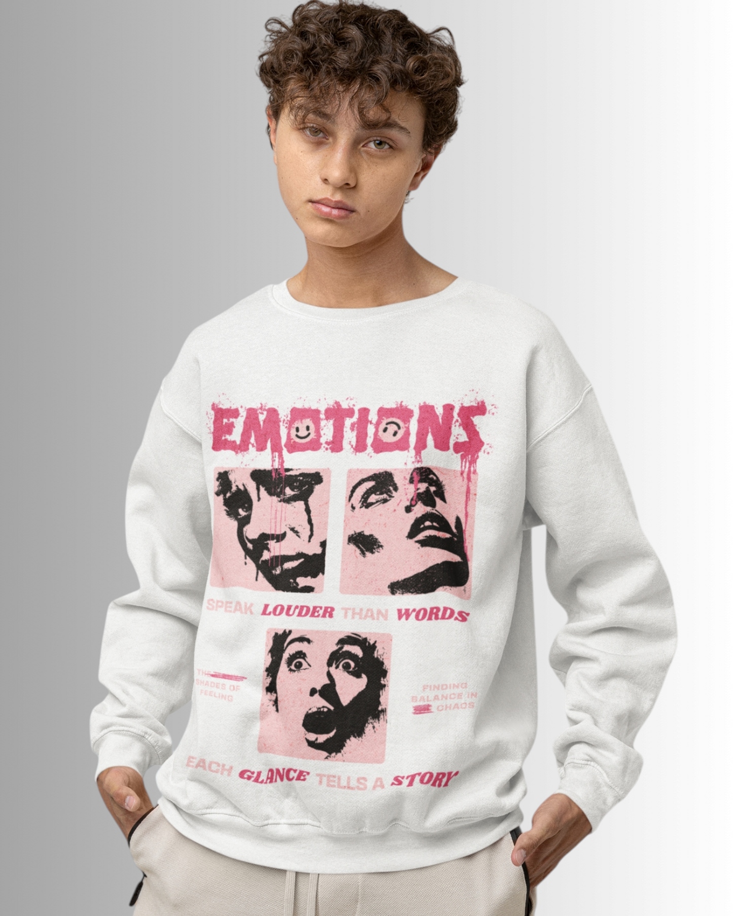 Emotions Unmasked Sweatshirt