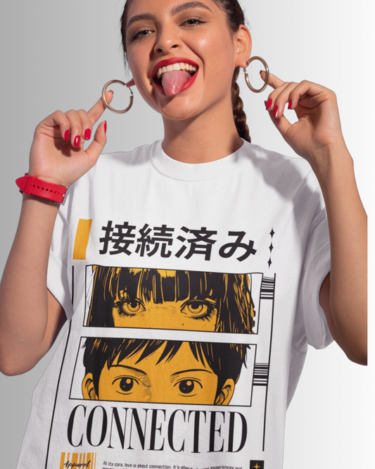 Connected Vision  Oversized T-shirt