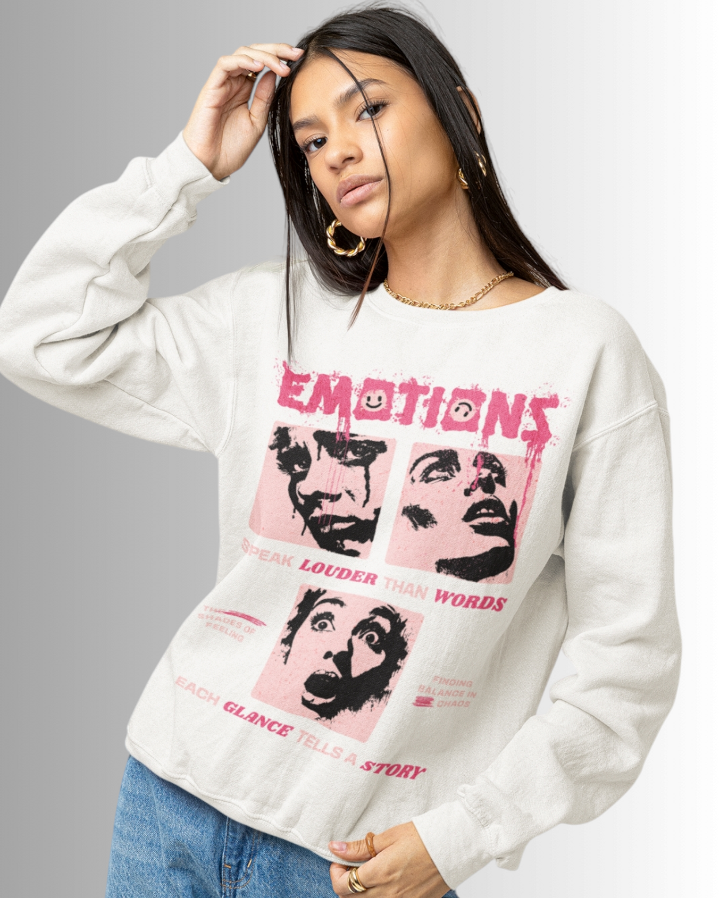 Emotions Unmasked Sweatshirt