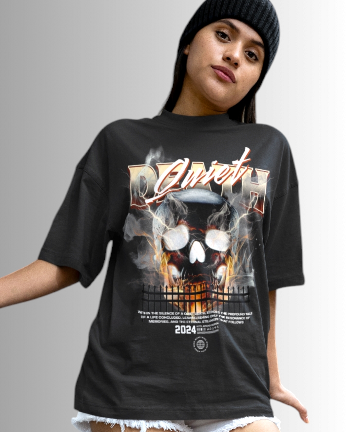 Silent Inferno Oversized T-shirt