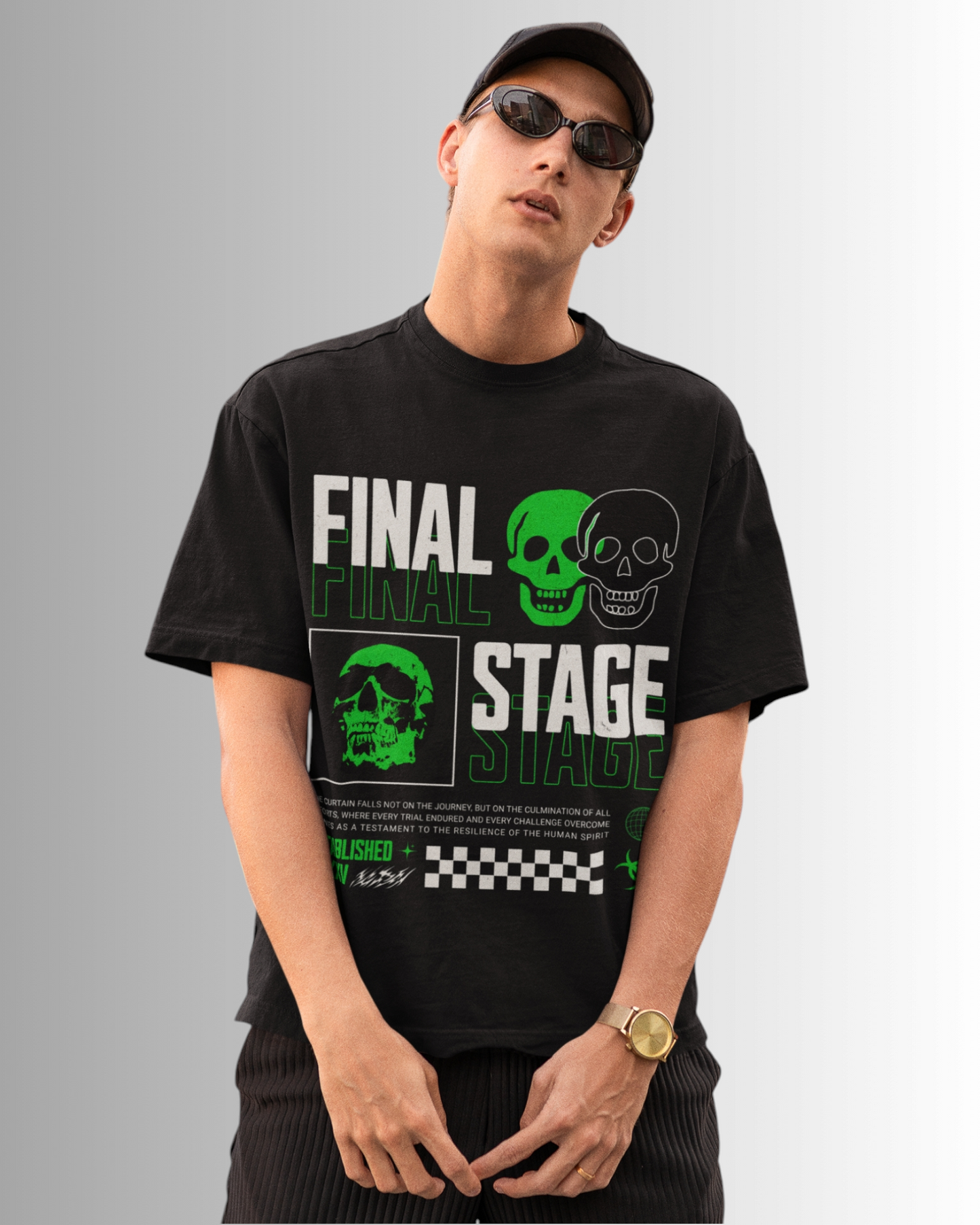 Final Stage  Oversized T-shirt