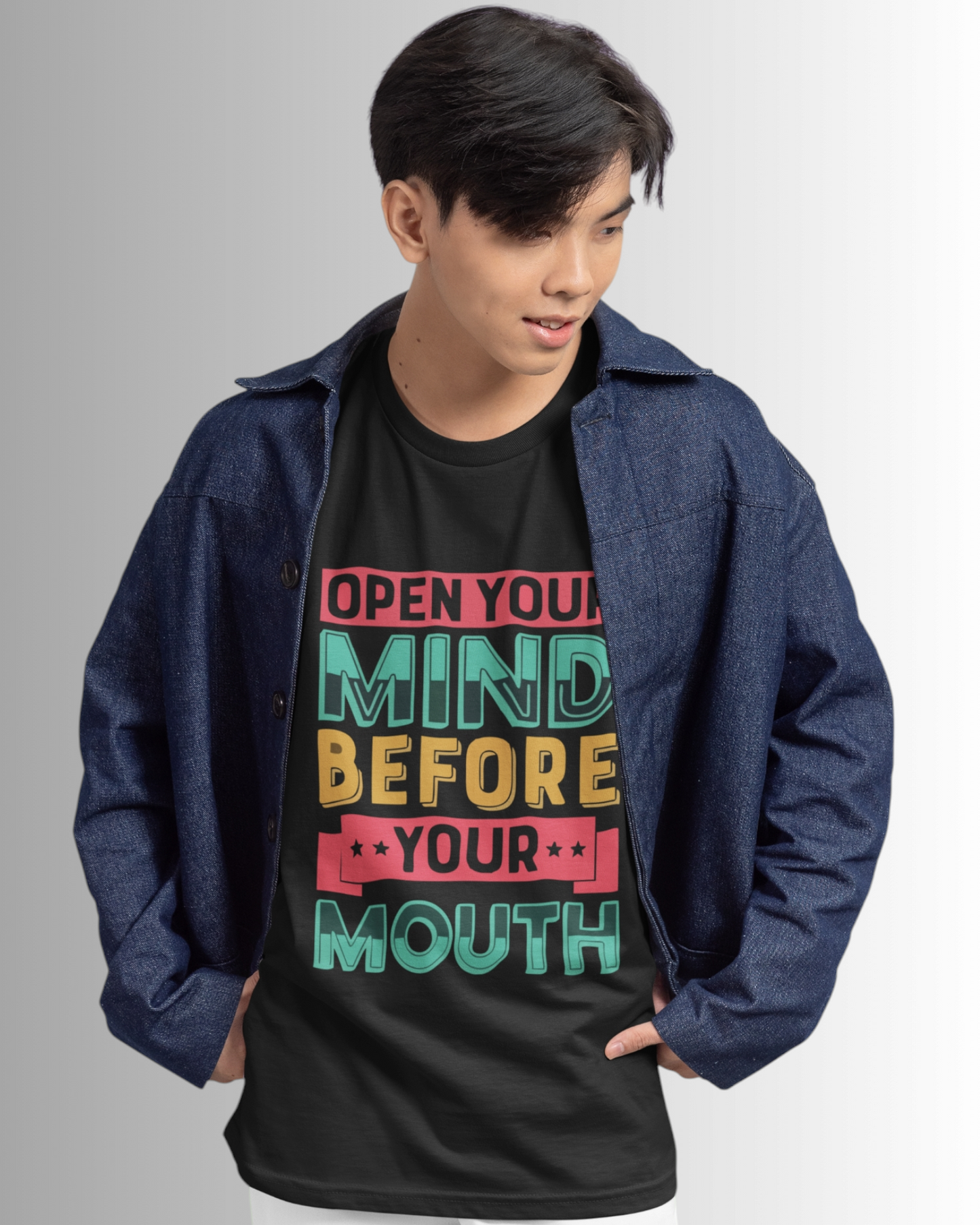 Open Mind Oversized T-shirt