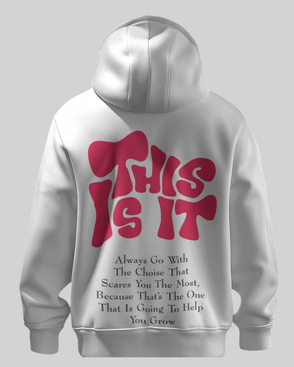 This Is It Printed Hoodie