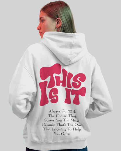 This Is It Printed Hoodie