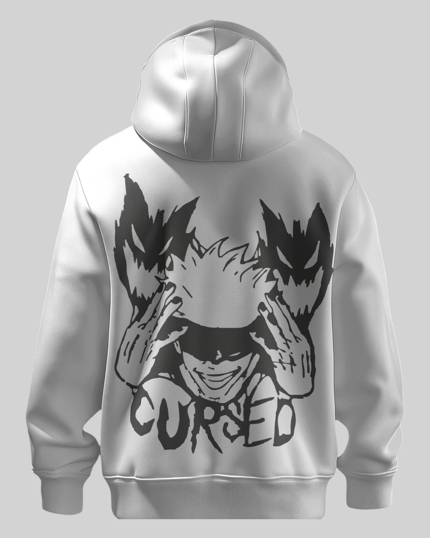 Gojo Cursed Printed Hoodie